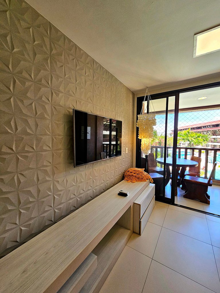 Luxuoso e Equipado no Oka Beira-mar Muro Alto