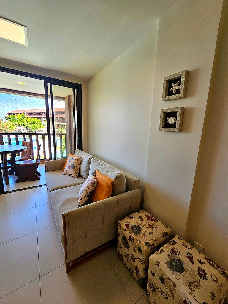 Luxuoso e Equipado no Oka Beira-mar Muro Alto