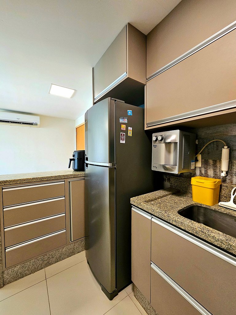 Luxuoso e Equipado no Oka Beira-mar Muro Alto