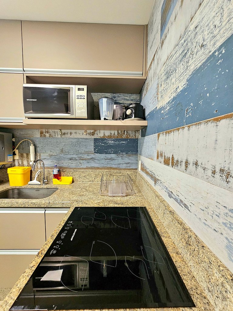 Luxuoso e Equipado no Oka Beira-mar Muro Alto