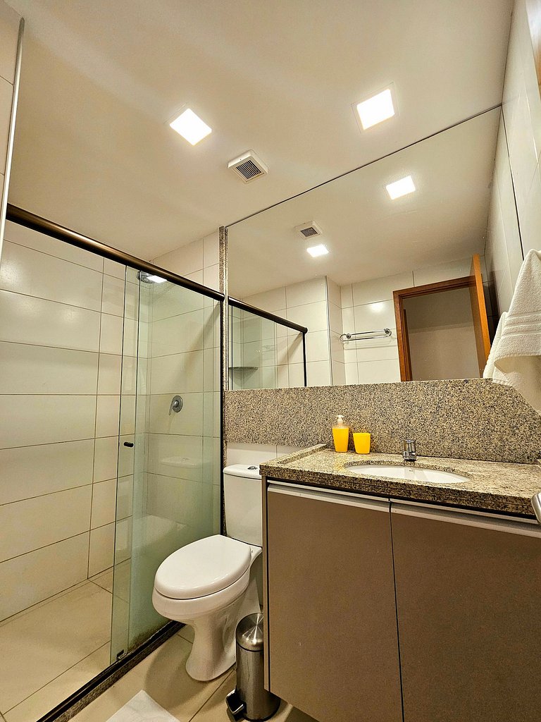 Luxuoso e Equipado no Oka Beira-mar Muro Alto