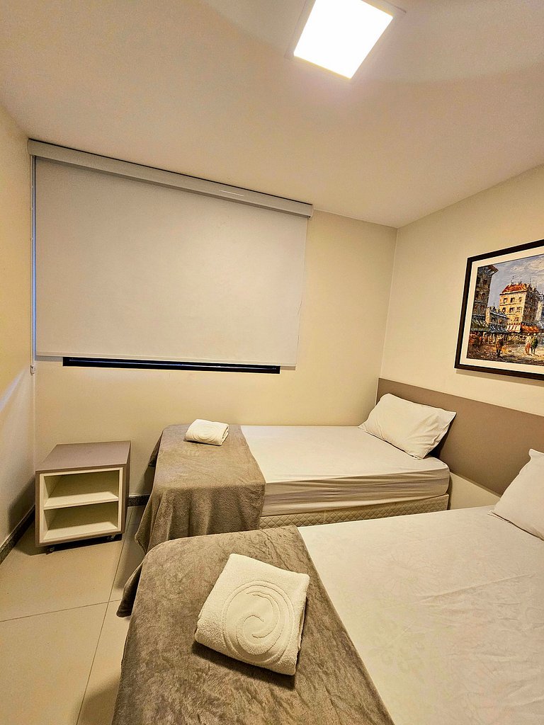 Luxuoso e Equipado no Oka Beira-mar Muro Alto