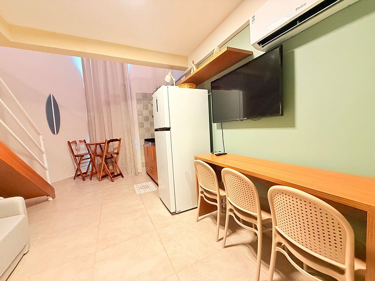 Loft Confortável e Equipado no Max Carneiros