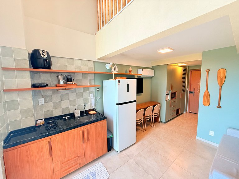 Loft Confortável e Equipado no Max Carneiros