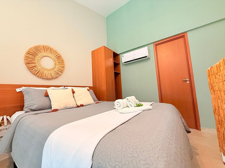 Loft Confortável e Equipado no Max Carneiros