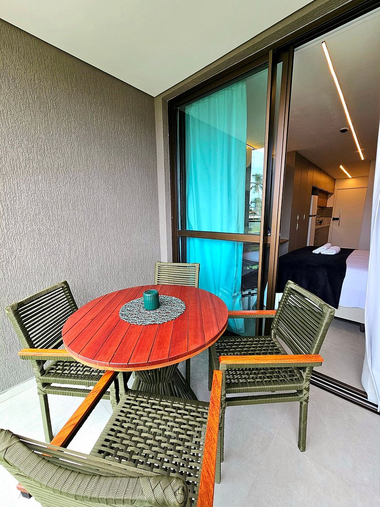 Luxo com varanda gourmet no BC Solare #115D