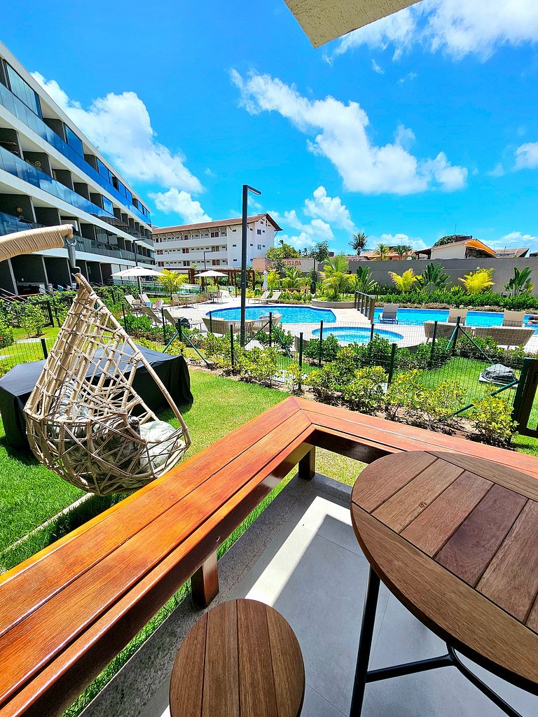 2 Quartos Luxo com Garden no Summer #01B