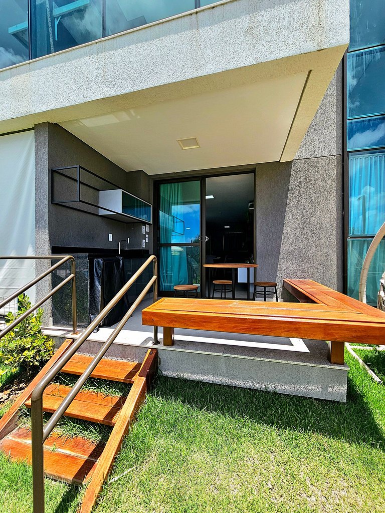 2 Quartos Luxo com Garden no Summer #01B