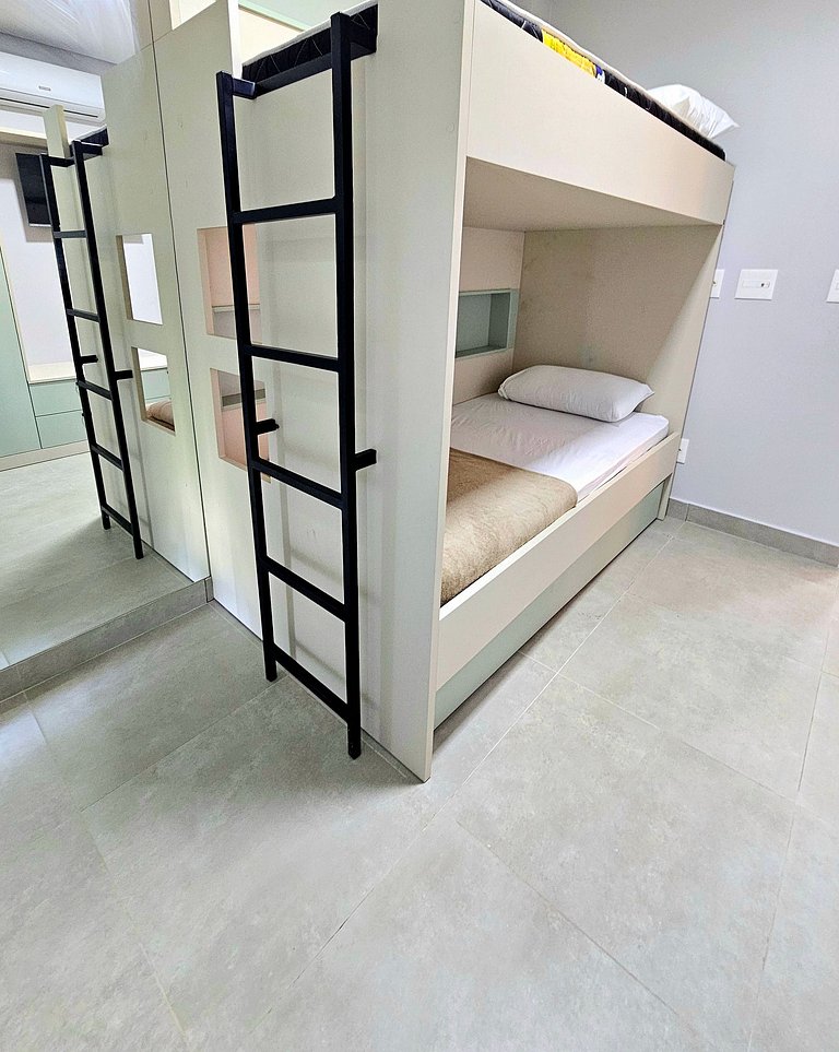 2 Quartos Luxo com Garden no Summer #01B