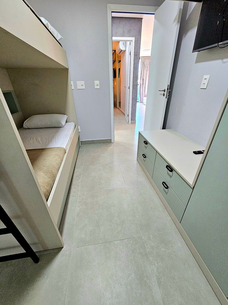 2 Quartos Luxo com Garden no Summer #01B