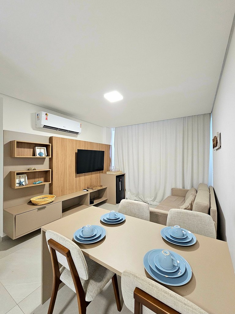 Luxo e conforto Beira-mar de Muro Alto no Cais Eco