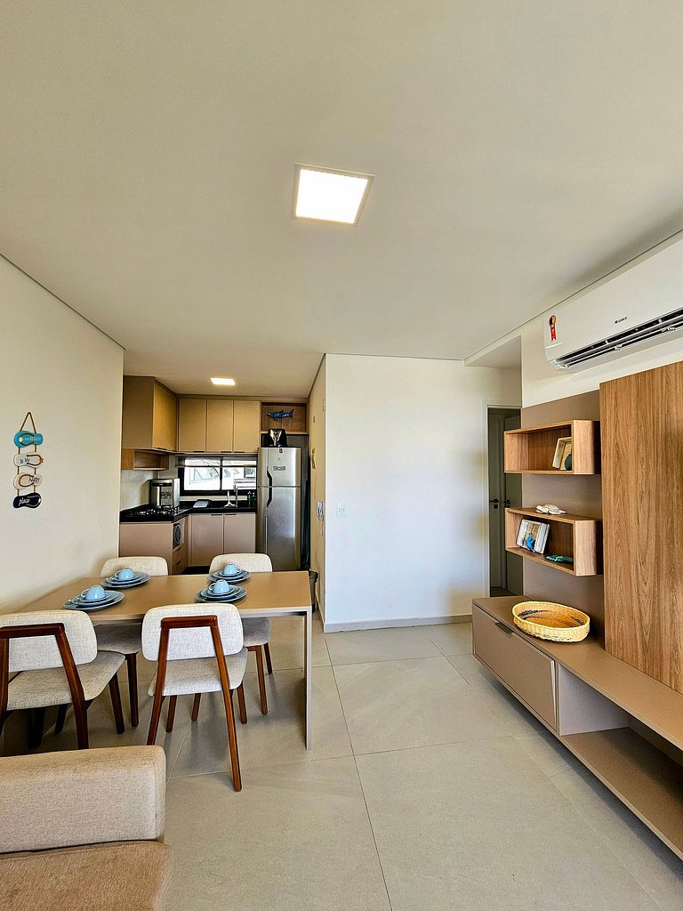 Luxo e conforto Beira-mar de Muro Alto no Cais Eco