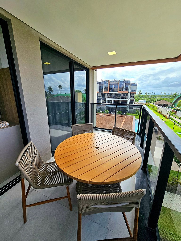 Luxo e conforto Beira-mar de Muro Alto no Cais Eco