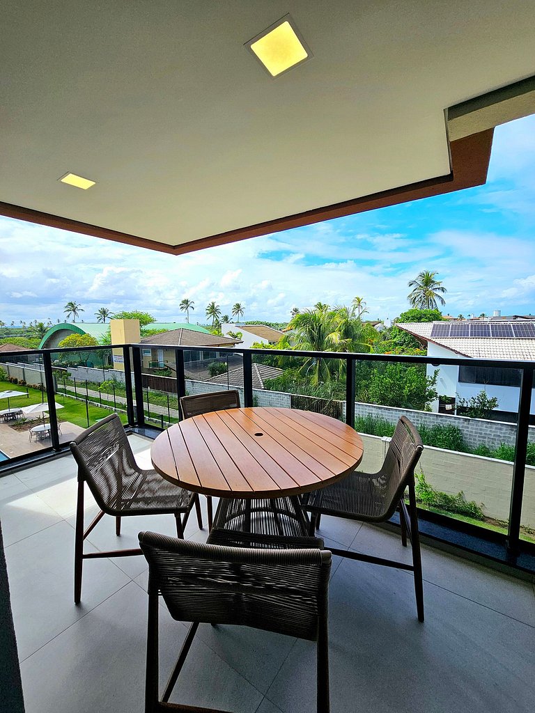 Luxo e conforto Beira-mar de Muro Alto no Cais Eco