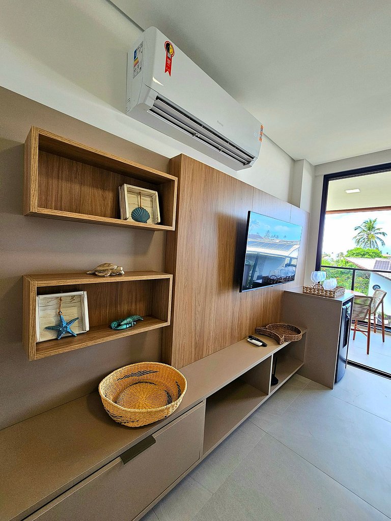 Luxo e conforto Beira-mar de Muro Alto no Cais Eco