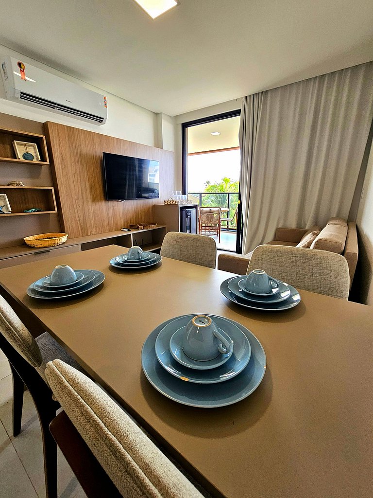 Luxo e conforto Beira-mar de Muro Alto no Cais Eco