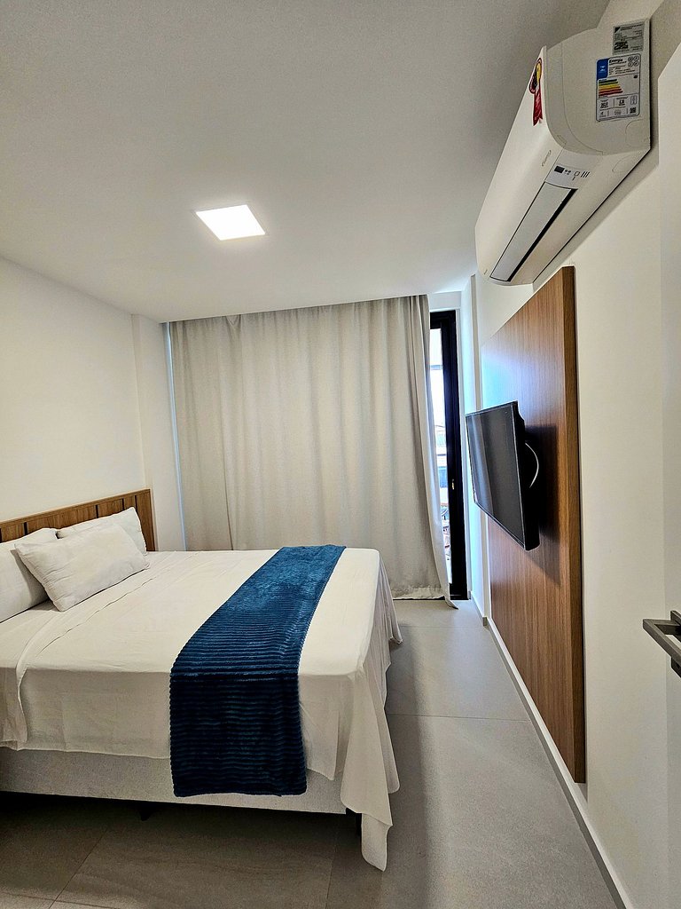 Luxo e conforto Beira-mar de Muro Alto no Cais Eco