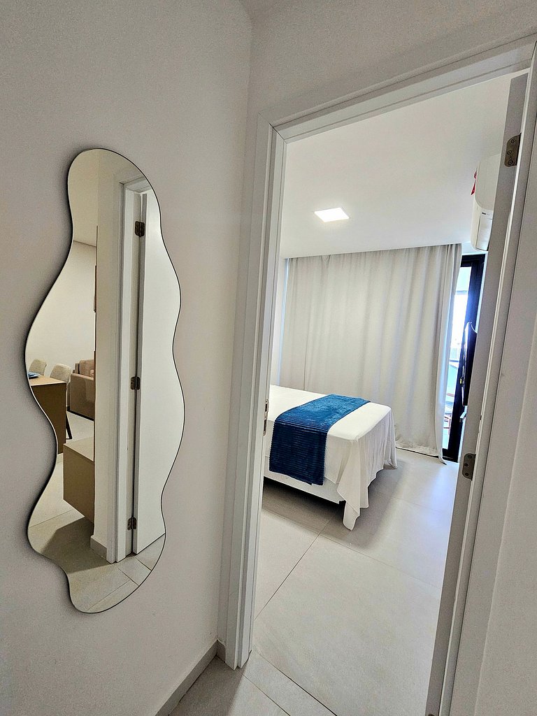 Luxo e conforto Beira-mar de Muro Alto no Cais Eco