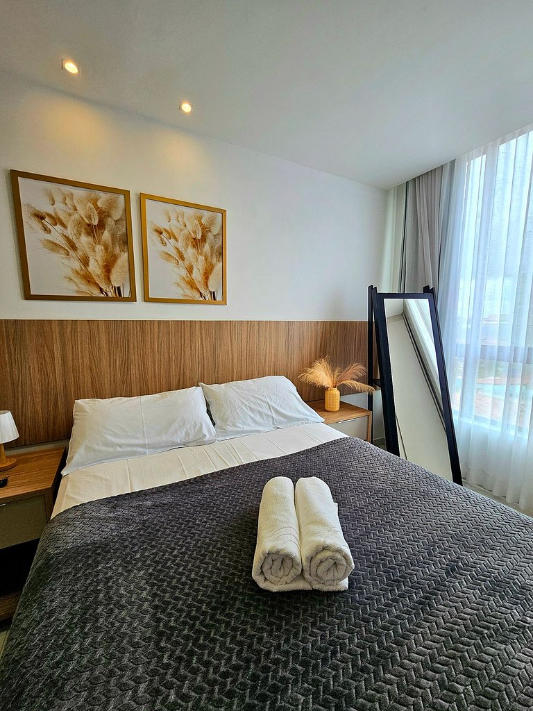 Moderno e aconchegante flat no centro de Porto