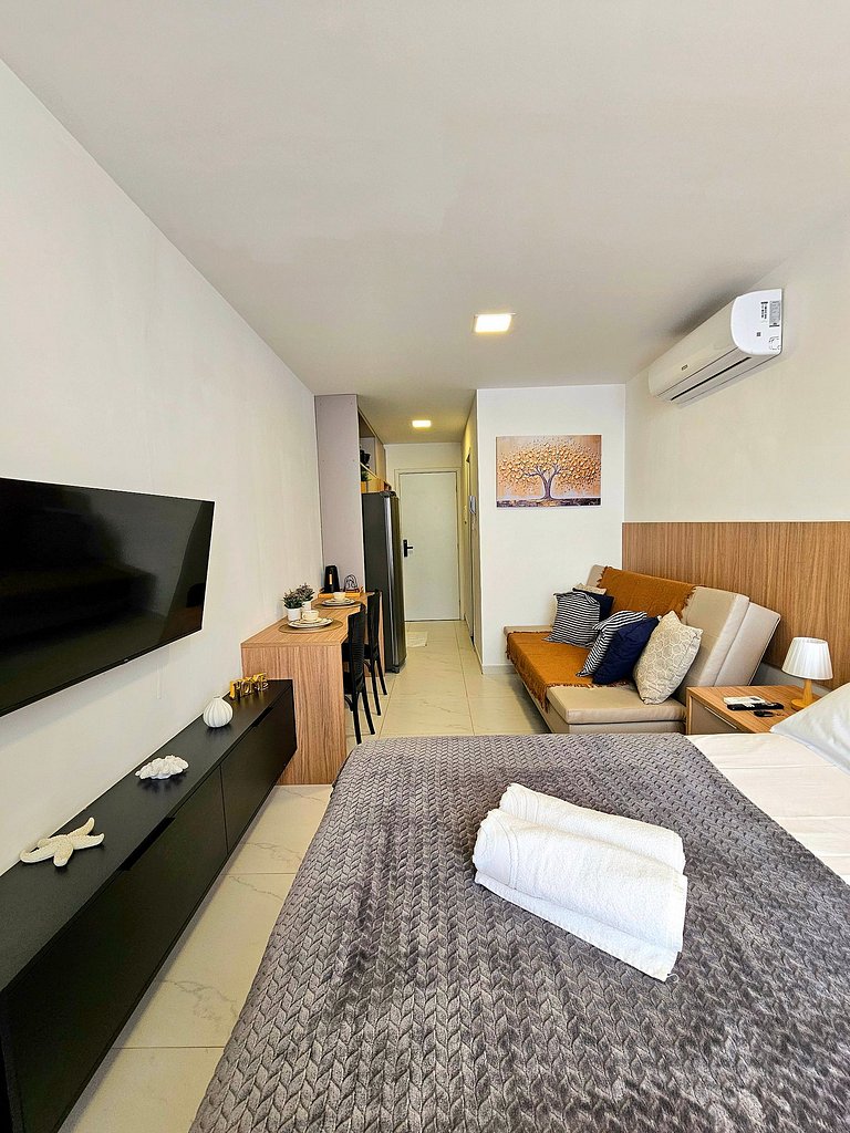 Moderno e aconchegante flat no centro de Porto