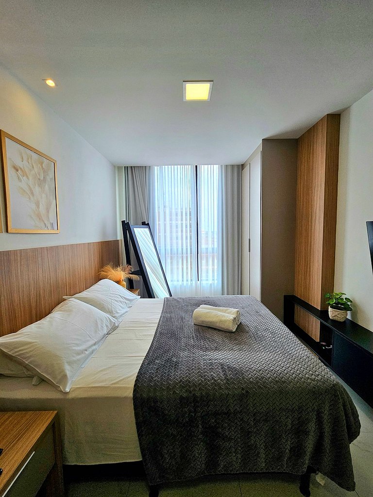 Moderno e aconchegante flat no centro de Porto