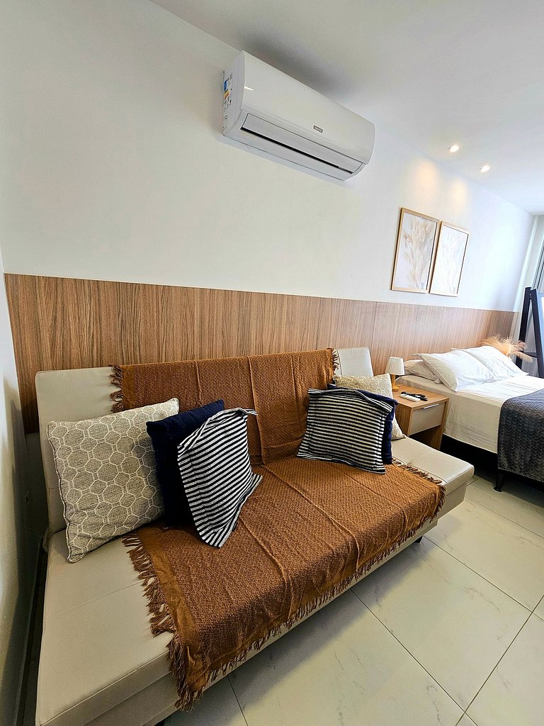 Moderno e aconchegante flat no centro de Porto