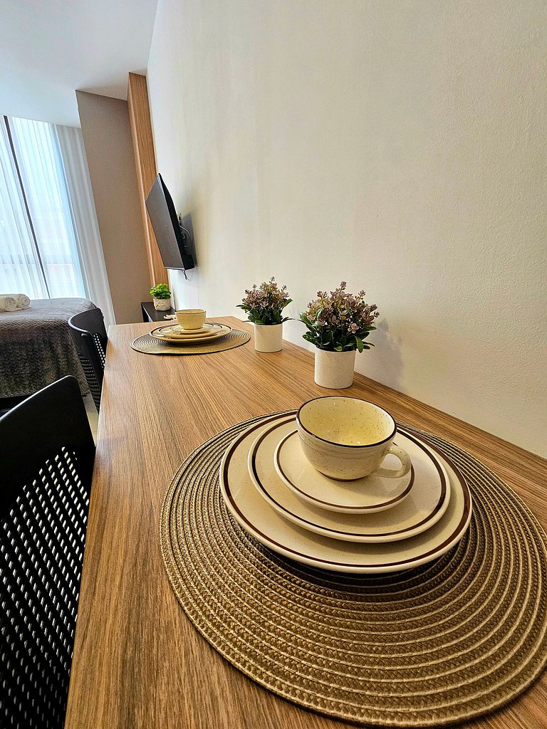 Moderno e aconchegante flat no centro de Porto