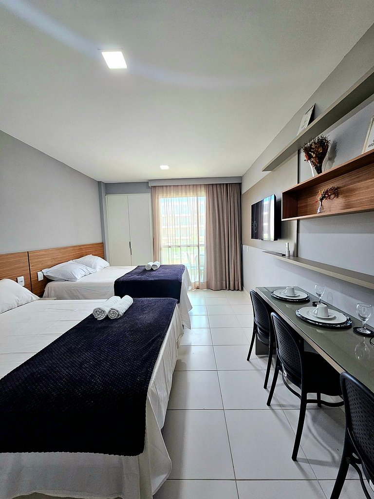 Luxuoso e bem equipado no Malia, Muro Alto 106B