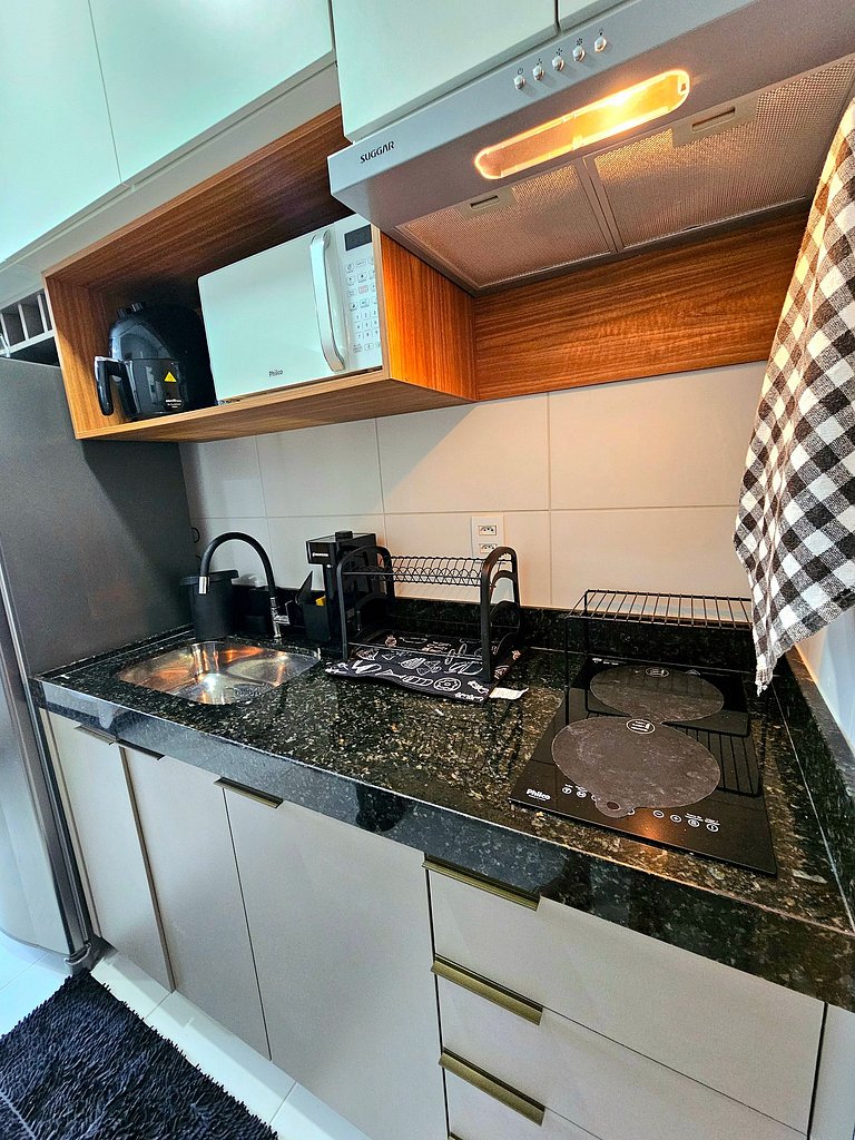 Luxuoso e bem equipado no Malia, Muro Alto 106B