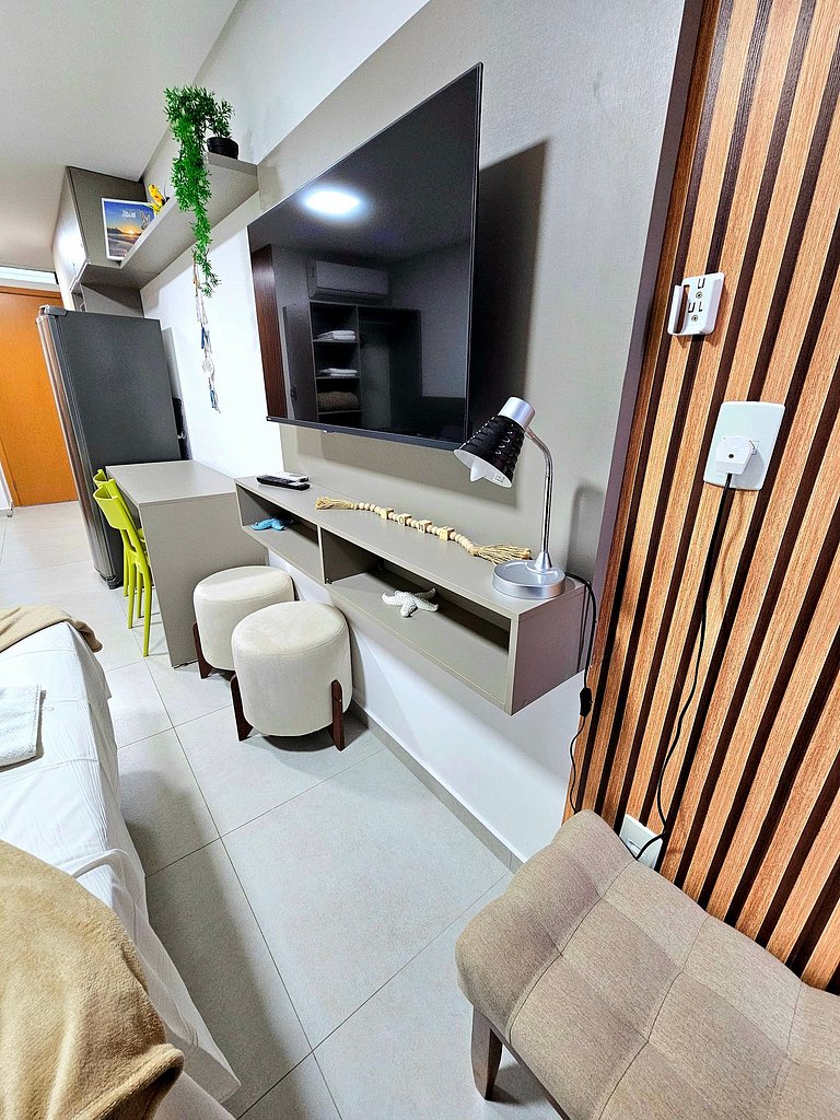 Sofisticado studio no Centro de Porto de Galinhas