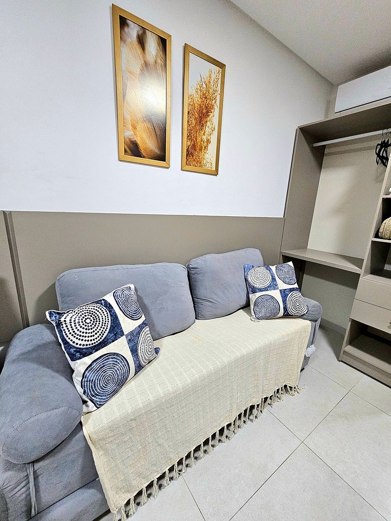 Sofisticado studio no Centro de Porto de Galinhas