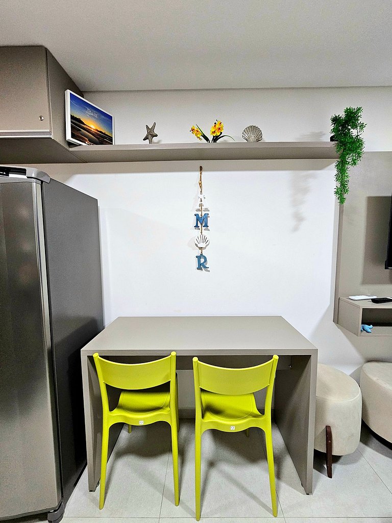 Sofisticado studio no Centro de Porto de Galinhas