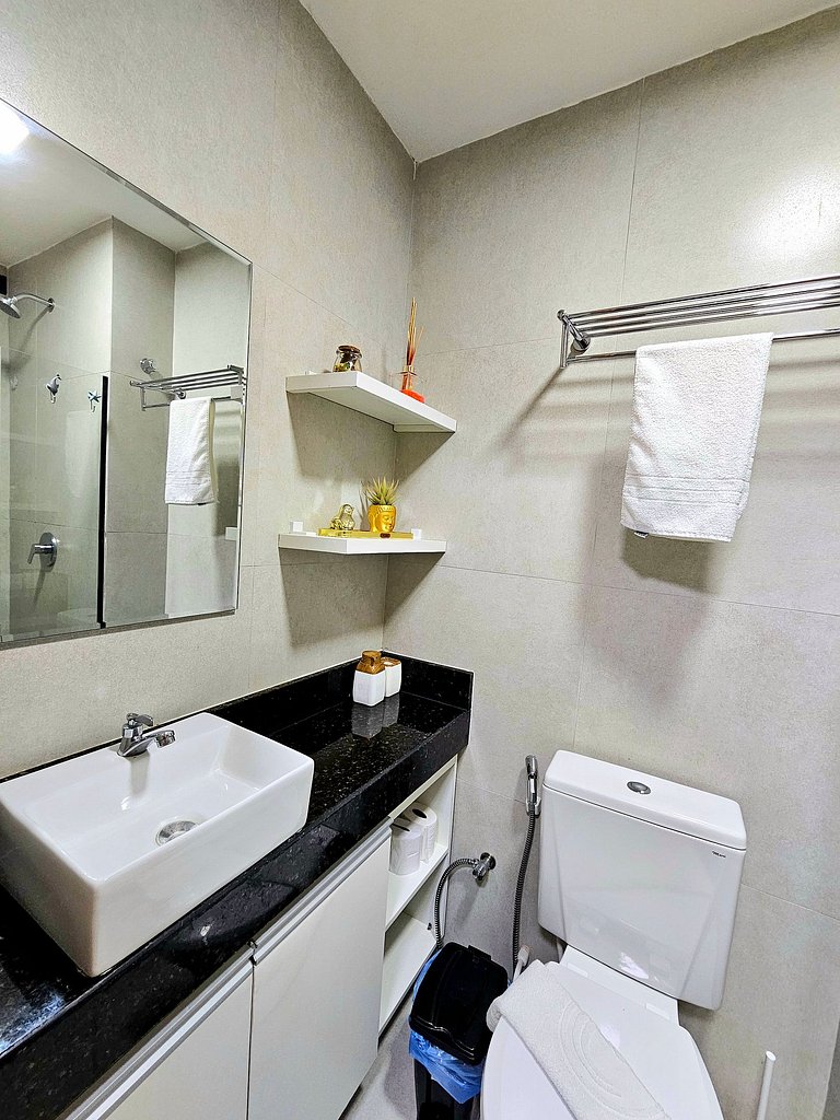 Sofisticado studio no Centro de Porto de Galinhas