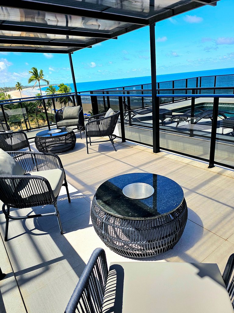 Luxo e Incrível Vista no Yanaconcha Beira Mar By HM