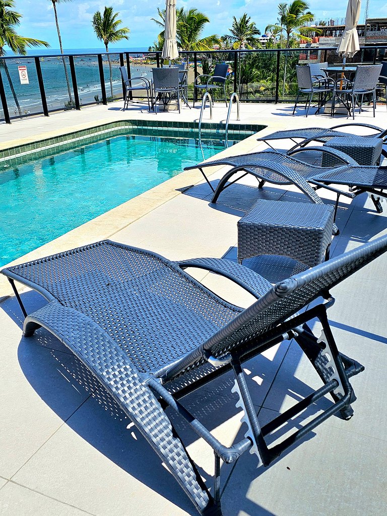 Luxo e Incrível Vista no Yanaconcha Beira Mar By HM