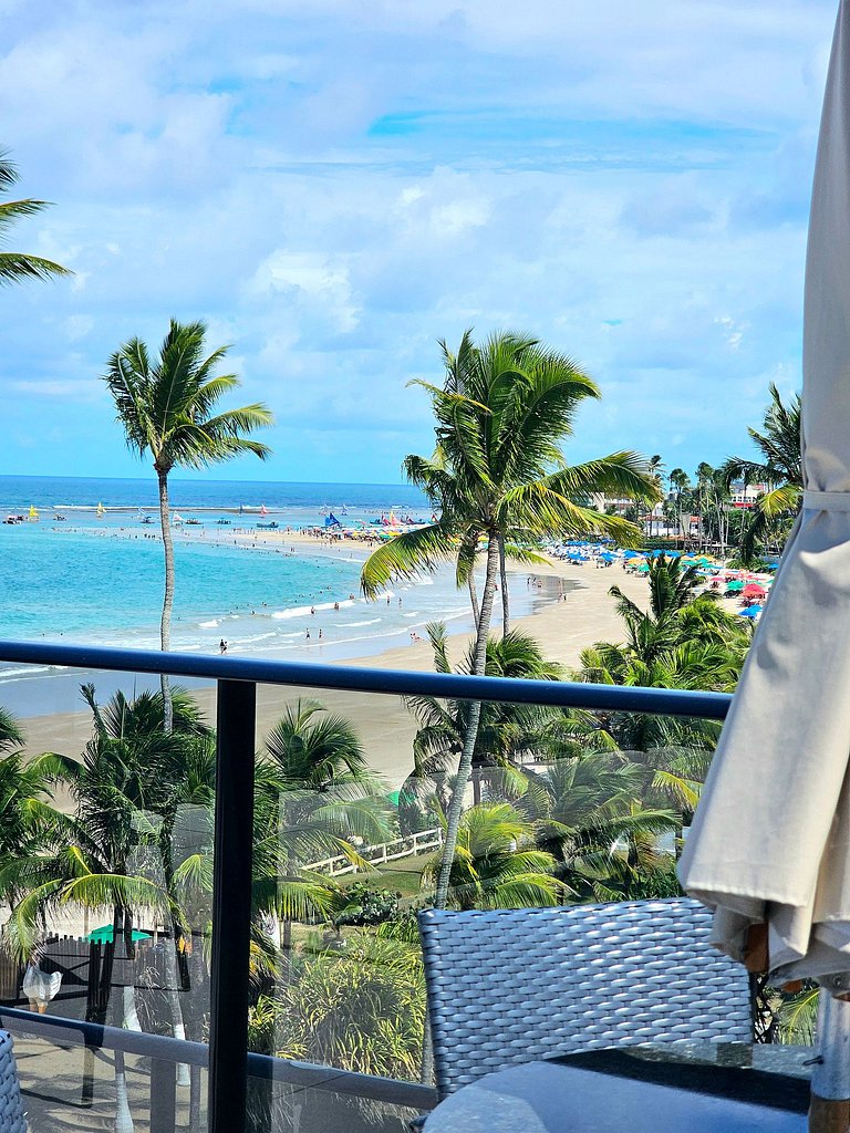 Luxo e Incrível Vista no Yanaconcha Beira Mar By HM