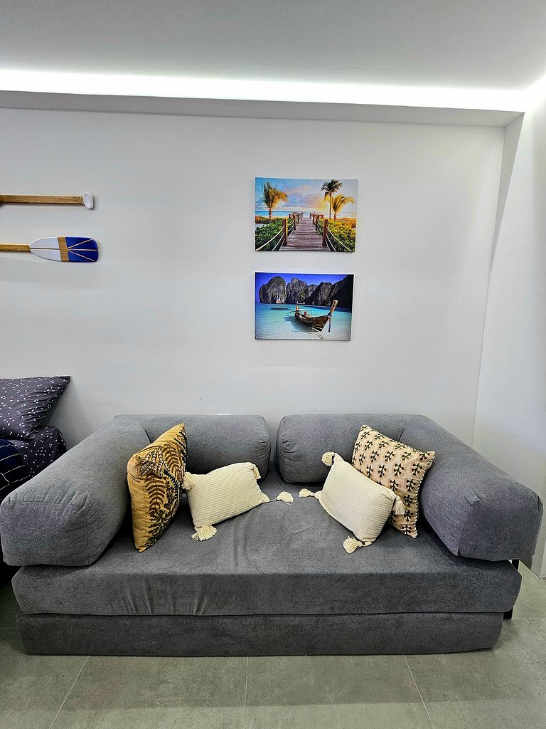 Luxo com varanda gourmet no BC Solare #305C