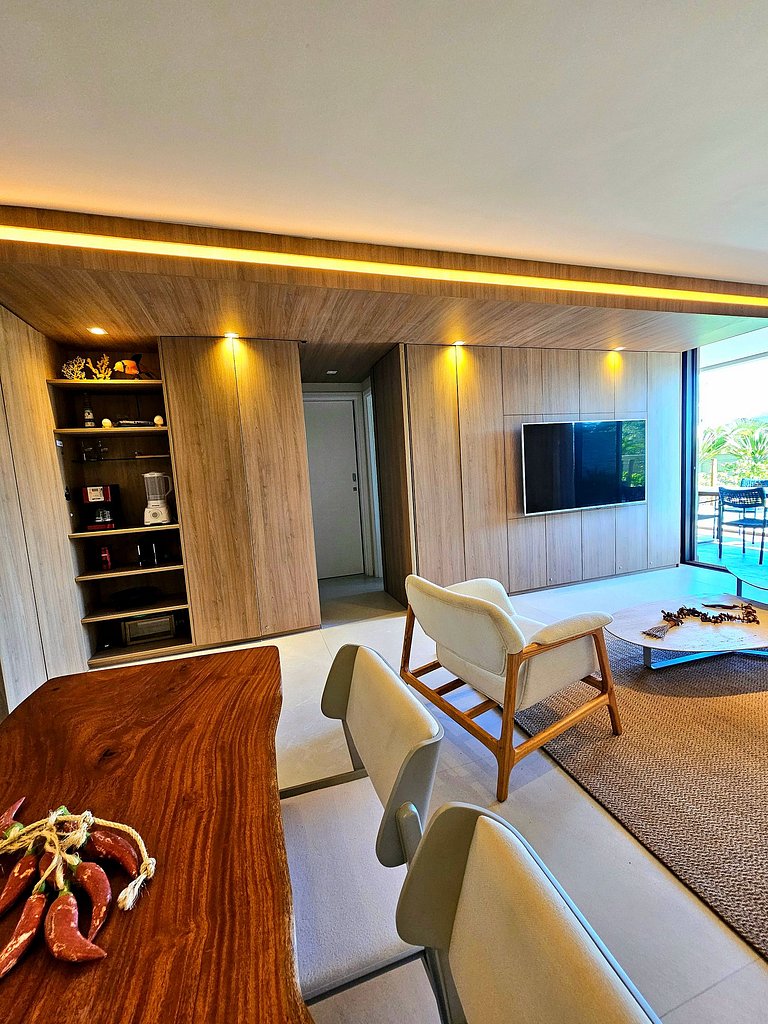 Luxo à Beira-mar com Piscina Privativa no Cais Eco