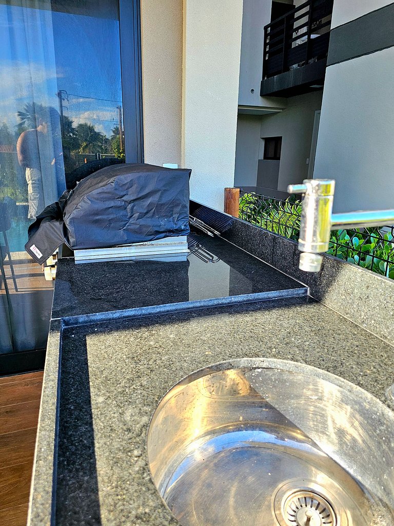 Luxo à Beira-mar com Piscina Privativa no Cais Eco