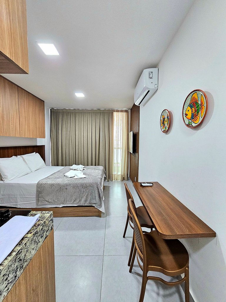 Estilo e conforto prox. mar no centro de Porto