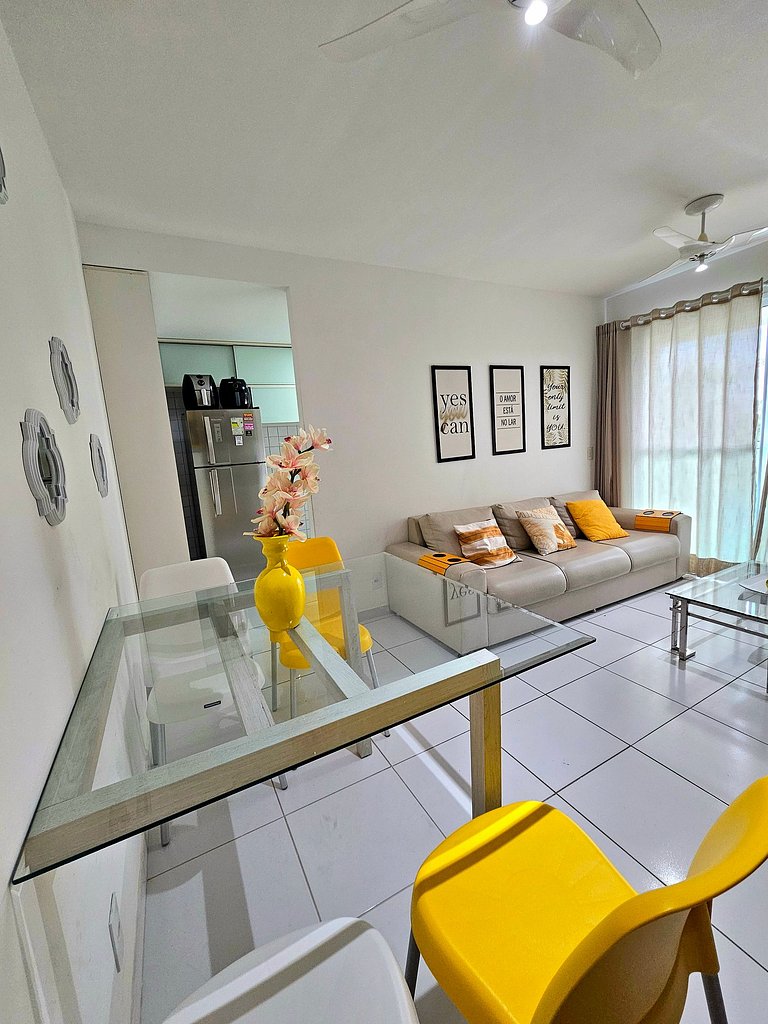 Confortável e moderno no Palm Village no Cupe