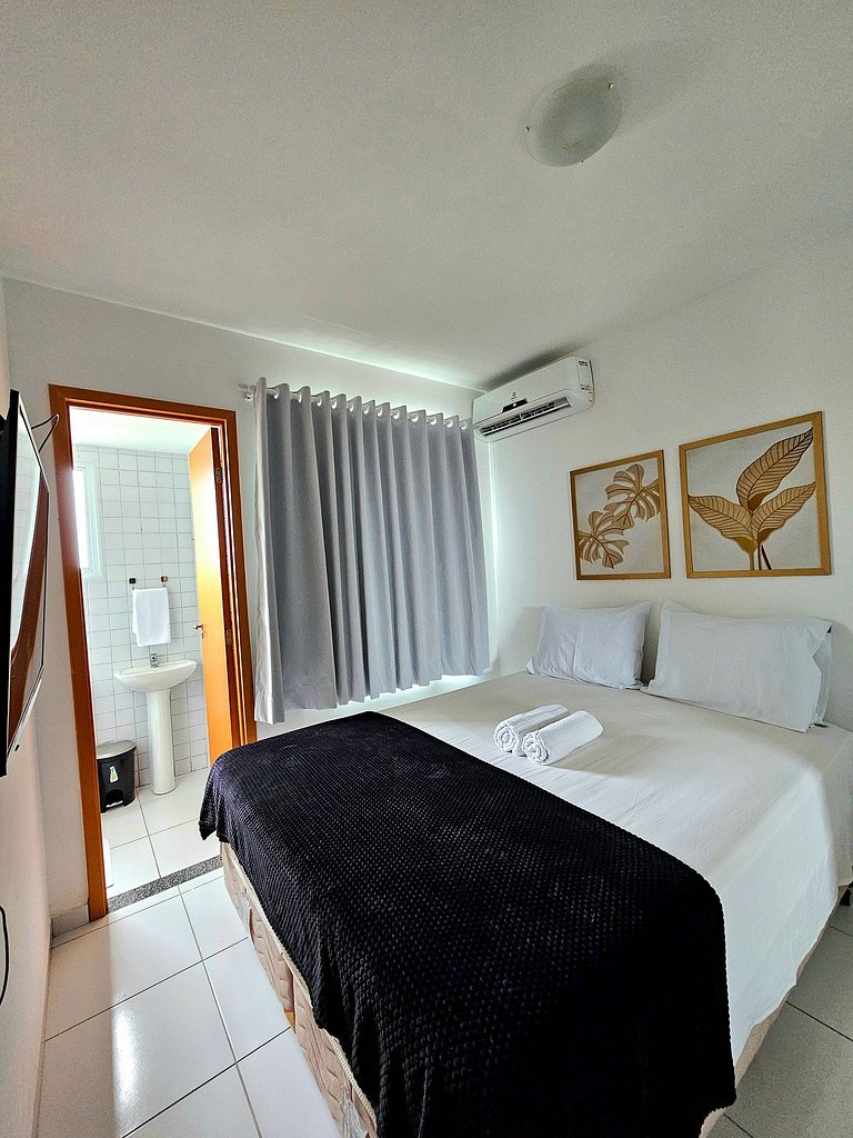 Confortável e moderno no Palm Village no Cupe