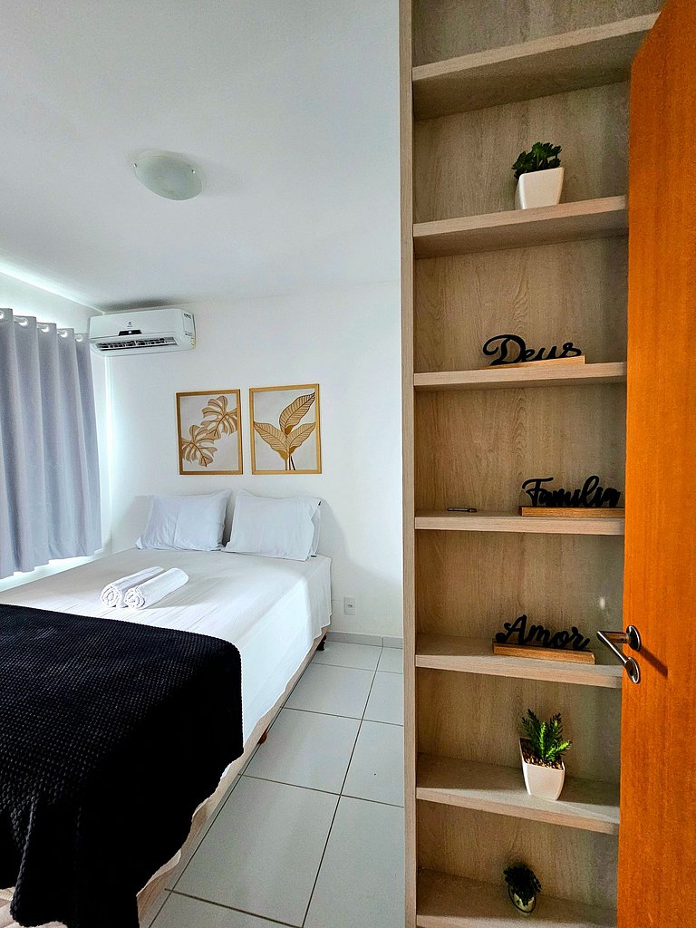 Confortável e moderno no Palm Village no Cupe