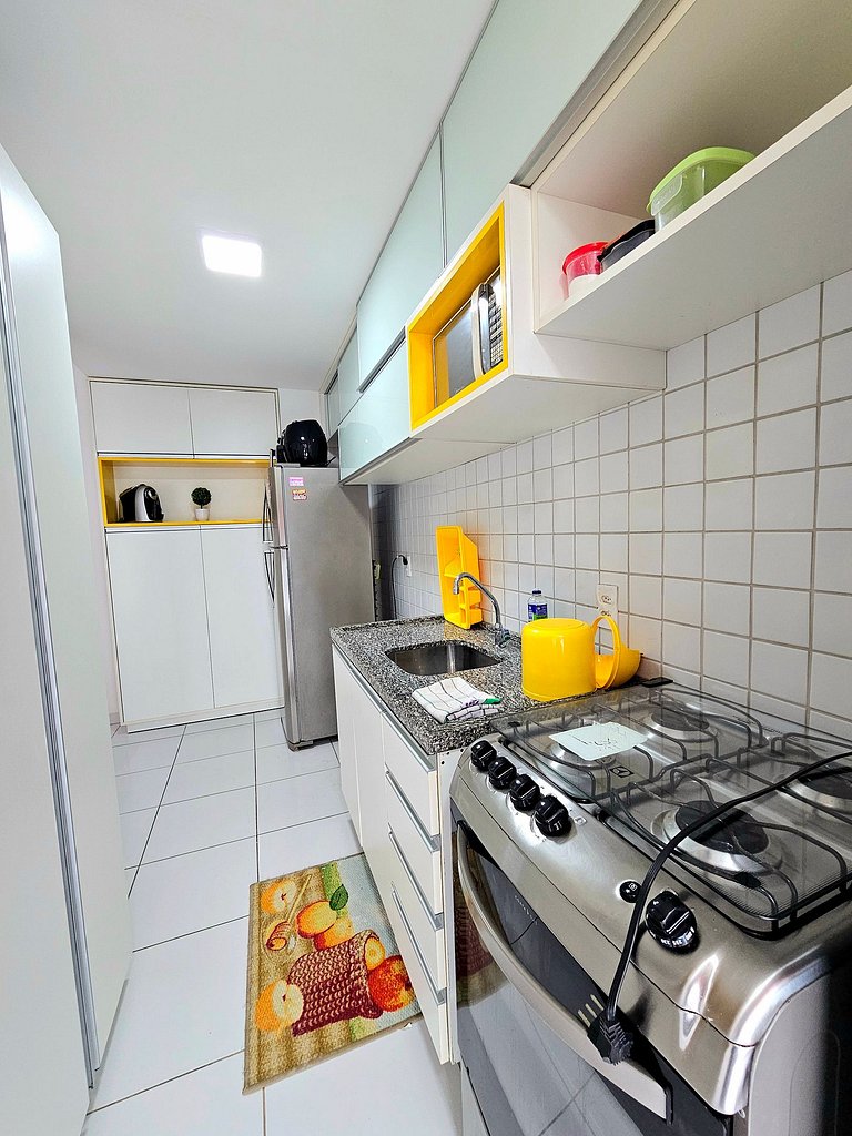 Confortável e moderno no Palm Village no Cupe