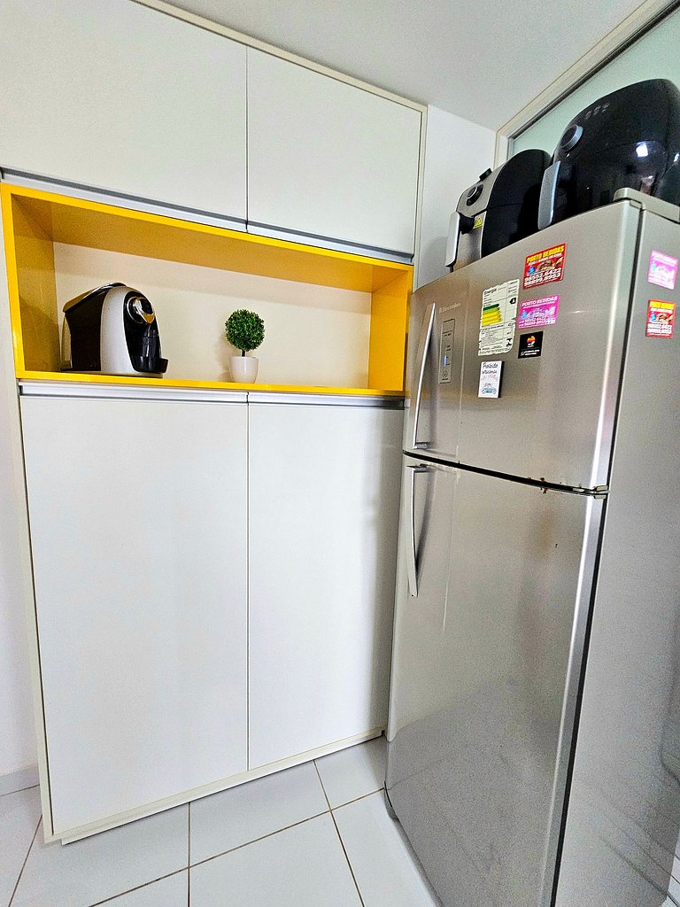 Confortável e moderno no Palm Village no Cupe