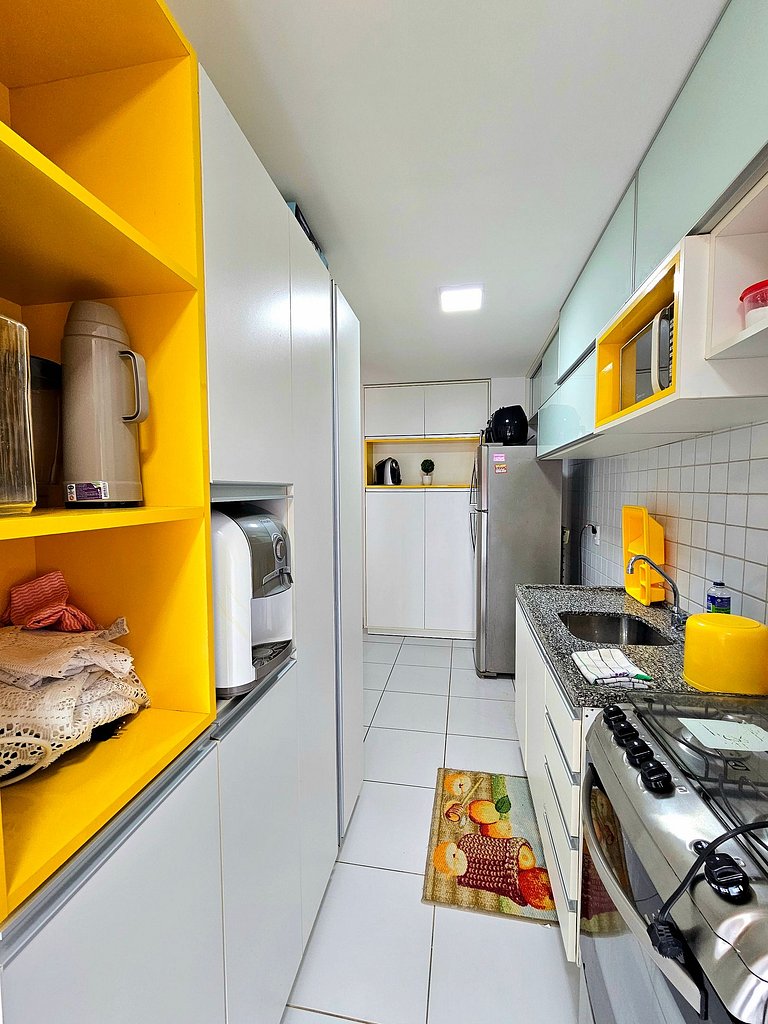 Confortável e moderno no Palm Village no Cupe