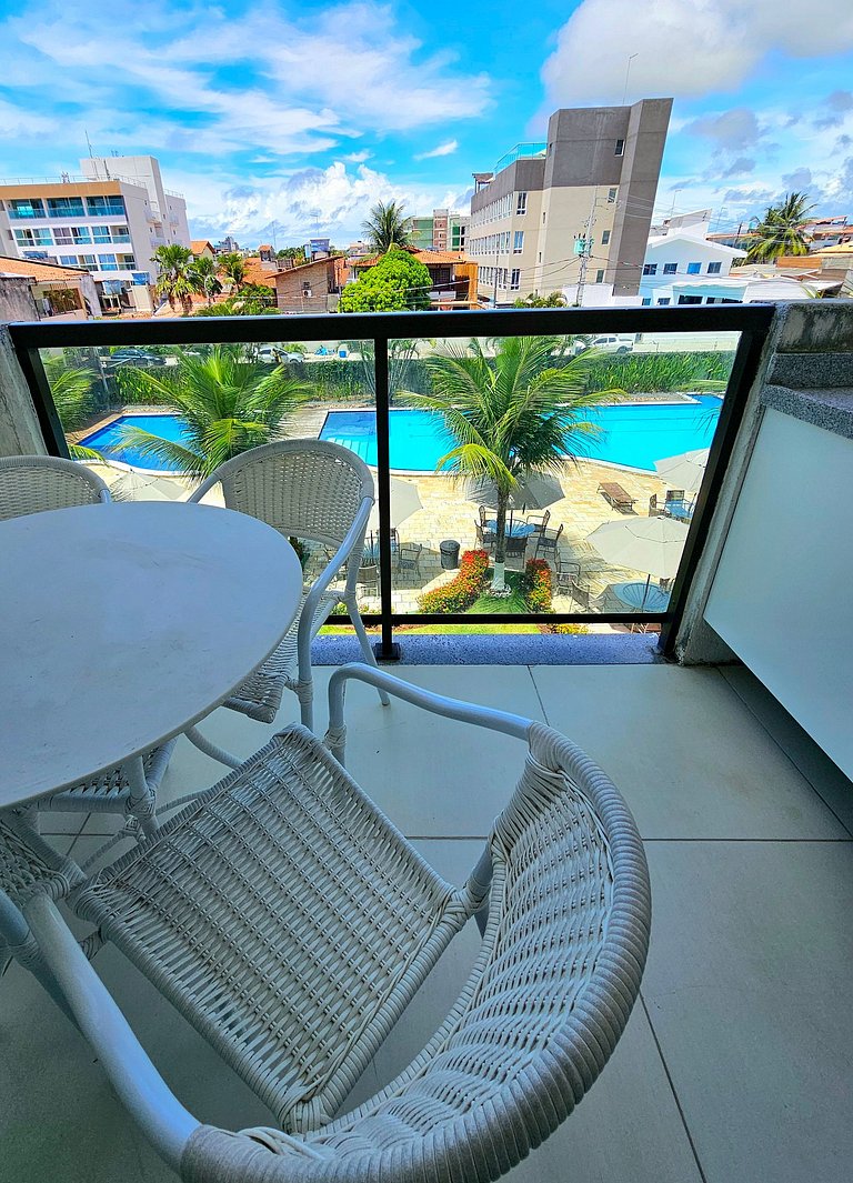 Incrível Studio c/ varanda gourmet Centro de Porto