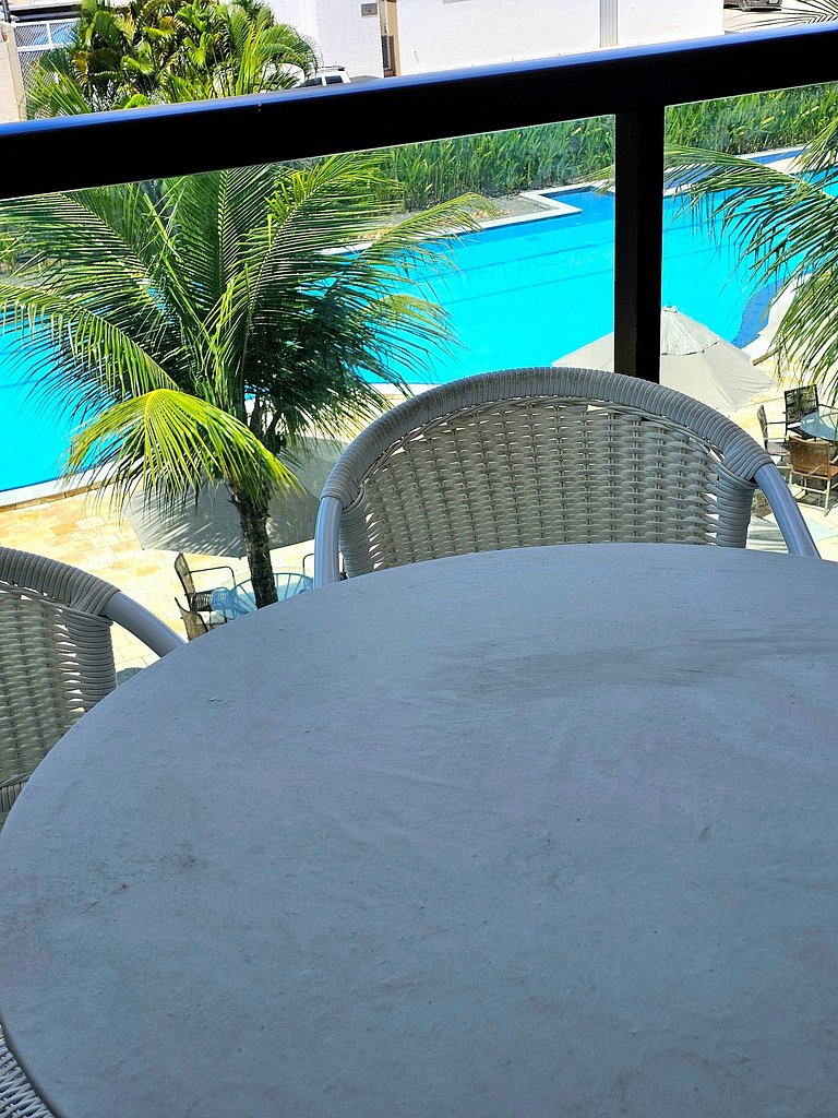 Incrível Studio c/ varanda gourmet Centro de Porto