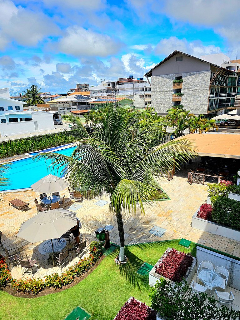 Incrível Studio c/ varanda gourmet Centro de Porto