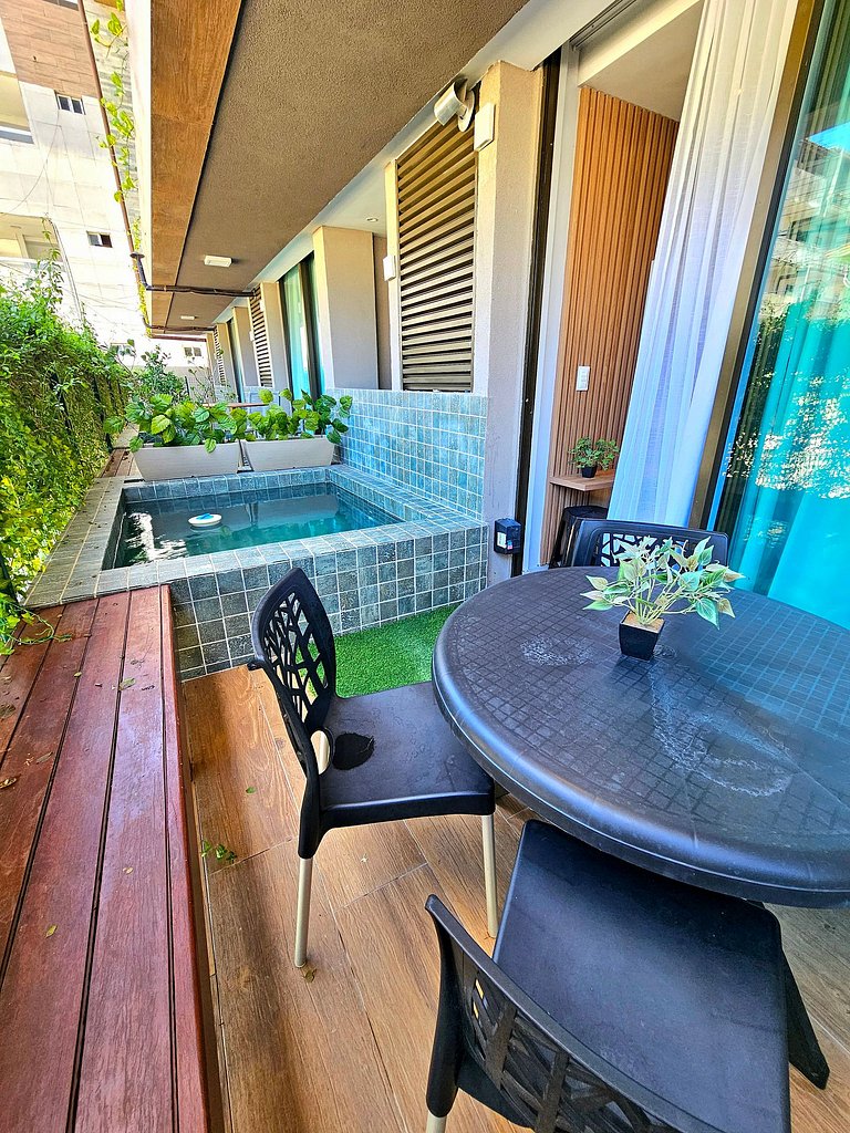 Luxo no Sunny Hall com Piscina Privativa em Porto